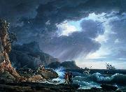Claude-joseph Vernet Claude Joseph - A Seastorm painting